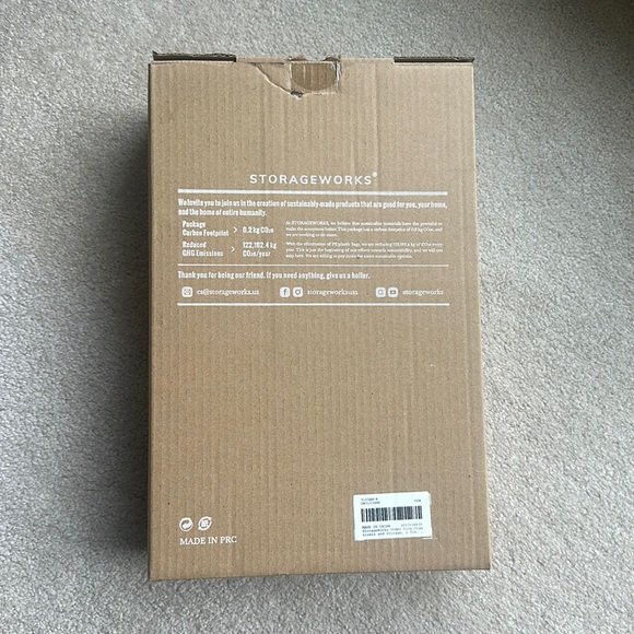 StorageWorks Organizer, Slide Out Storage Basket and Storage Rack, 2-Tier - NEW - Picture 3 of 6